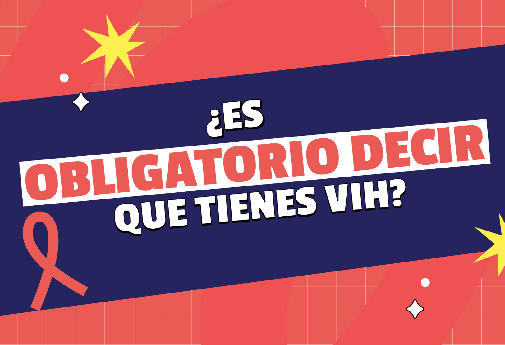 ¿Es obligatorio decir que tienes vih?